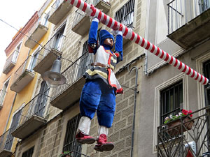 Festes de Primavera de Girona 2019. Penjada del Tarl&agrave;