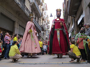 Festes de Primavera de Girona 2019. Penjada del Tarl&agrave;
