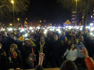 21F Vaga general. La manifestaci&oacute; m&eacute;s gran de la hist&ograve;ria de Girona, amb 70.000 participants