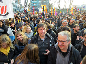 21F Vaga general. La manifestaci&oacute; m&eacute;s gran de la hist&ograve;ria de Girona, amb 70.000 participants