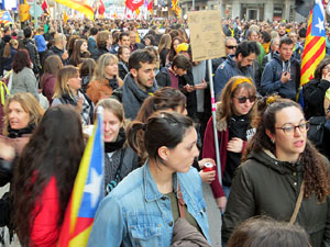 21F Vaga general. La manifestaci&oacute; m&eacute;s gran de la hist&ograve;ria de Girona, amb 70.000 participants