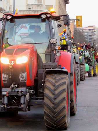 Tractors a Santa Eug&egrave;nia