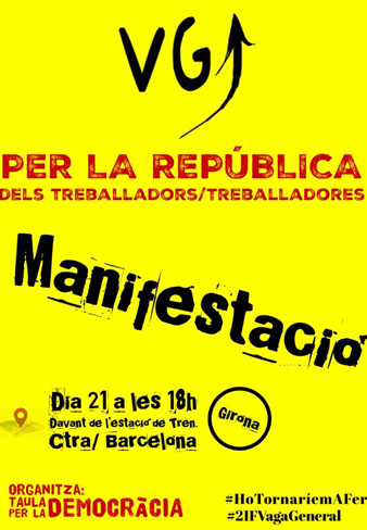 Cartell de la convocat&ograve;ria