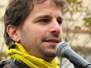 Marxa Groga pels Drets Civils i Nacionals. Concentraci&oacute; a la pla&ccedil;a de l'U d'octubre de 2017