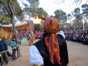 La Cavalcada de Reis 2019. El campament reial als Jardins de la Muralla