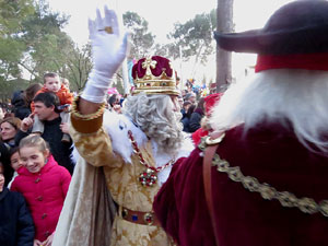 La Cavalcada de Reis 2019. El campament reial als Jardins de la Muralla