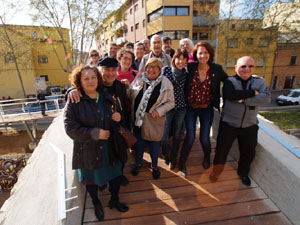 El pont del Dimoni de Santa Eug&egrave;nia de Ter. Visita de final d'obra