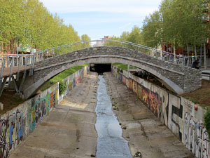 El pont del Dimoni de Santa Eug&egrave;nia de Ter. Visita de final d'obra