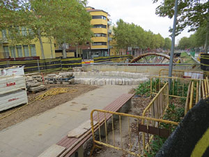 Proc&eacute;s de reconstrucci&oacute; del pont del Dimoni de Santa Eug&egrave;nia de Ter
