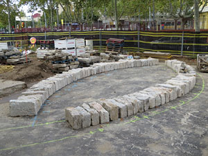 Proc&eacute;s de reconstrucci&oacute; del pont del Dimoni de Santa Eug&egrave;nia de Ter