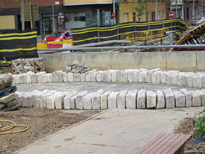 Proc&eacute;s de reconstrucci&oacute; del pont del Dimoni de Santa Eug&egrave;nia de Ter