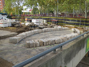 Proc&eacute;s de reconstrucci&oacute; del pont del Dimoni de Santa Eug&egrave;nia de Ter