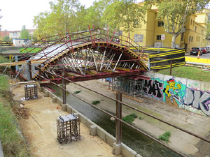 Proc&eacute;s de reconstrucci&oacute; del pont del Dimoni de Santa Eug&egrave;nia de Ter
