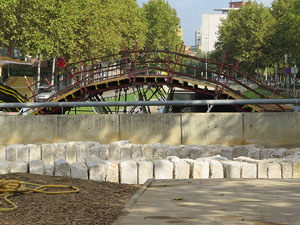 Proc&eacute;s de reconstrucci&oacute; del pont del Dimoni de Santa Eug&egrave;nia de Ter