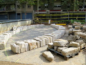 Proc&eacute;s de reconstrucci&oacute; del pont del Dimoni de Santa Eug&egrave;nia de Ter