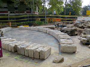 Proc&eacute;s de reconstrucci&oacute; del pont del Dimoni de Santa Eug&egrave;nia de Ter