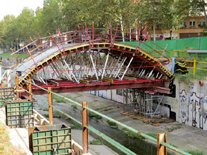 Proc&eacute;s de reconstrucci&oacute; del pont del Dimoni de Santa Eug&egrave;nia de Ter