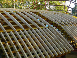 Proc&eacute;s de reconstrucci&oacute; del pont del Dimoni de Santa Eug&egrave;nia de Ter