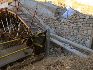 Proc&eacute;s de reconstrucci&oacute; del pont del Dimoni de Santa Eug&egrave;nia de Ter