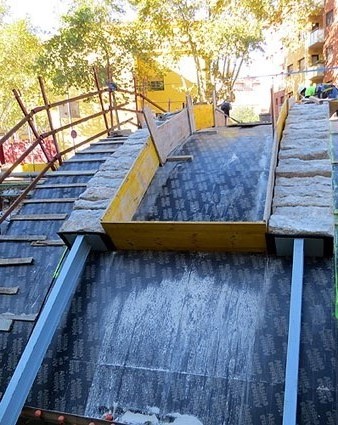 Reconstrucci&oacute; del pont del Dimoni. (24/10/2018)