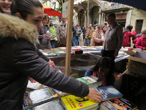 Festivitats i esdeveniments. Sant Jordi 2019 a Girona
