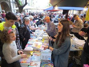 Festivitats i esdeveniments. Sant Jordi 2019 a Girona