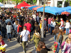 Festivitats i esdeveniments. Sant Jordi 2019 a Girona