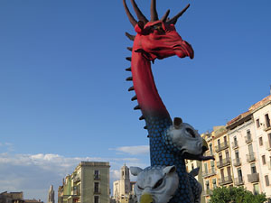 Festivitats i esdeveniments. Sant Jordi 2019 a Girona