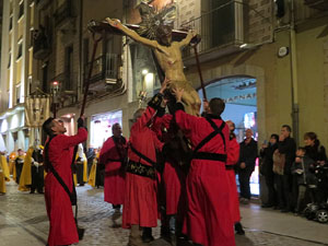 Setmana Santa 2019 a Girona. Divendres Sant. La process&oacute; del Sant Enterrament