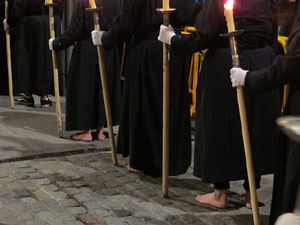 Setmana Santa 2019 a Girona. Divendres Sant. La process&oacute; del Sant Enterrament