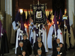 Setmana Santa 2019 a Girona. Divendres Sant. La process&oacute; del Sant Enterrament