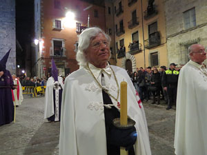 Setmana Santa 2019 a Girona. Divendres Sant. La process&oacute; del Sant Enterrament