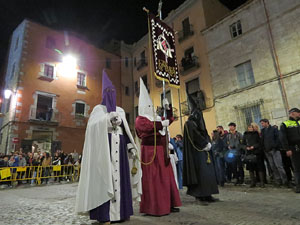 Setmana Santa 2019 a Girona. Divendres Sant. La process&oacute; del Sant Enterrament