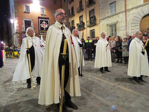 Setmana Santa 2019 a Girona. Divendres Sant. La process&oacute; del Sant Enterrament