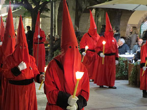 Setmana Santa 2019 a Girona. Divendres Sant. La process&oacute; del Sant Enterrament