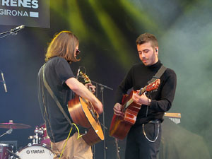 Festival Strenes 2019. Concert d'Aliena a la pla&ccedil;a Catalunya