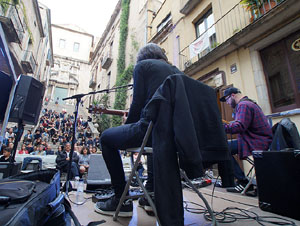 Festival Strenes 2019. Concert de Toni Beiro a les escales de Sant Dom&egrave;nec