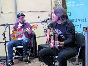 Festival Strenes 2019. Concert de Toni Beiro a les escales de Sant Dom&egrave;nec