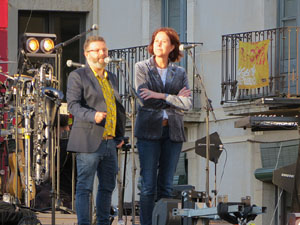 Festival Strenes 2019. Concert inaugural al terrat del punt d'Informaci&oacute; de la Rambla, a c&agrave;rrec d'Oques Grasses