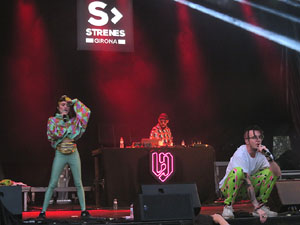 Festival Strenes 2019. Concert de Lildami a la pla&ccedil;a Catalunya