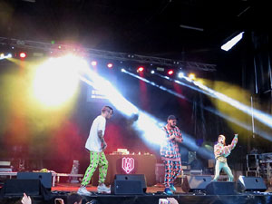 Festival Strenes 2019. Concert de Lildami a la pla&ccedil;a Catalunya