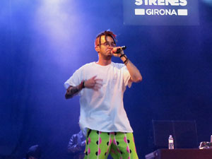 Festival Strenes 2019. Concert de Lildami a la pla&ccedil;a Catalunya