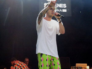Festival Strenes 2019. Concert de Lildami a la pla&ccedil;a Catalunya