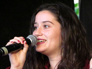 Festival A Cappella 2019. Actuaci&oacute; de Cr&ocirc;matics a la pla&ccedil;a de la Independ&egrave;ncia