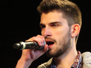 Festival A Cappella 2019. Actuaci&oacute; de Cr&ocirc;matics a la pla&ccedil;a de la Independ&egrave;ncia