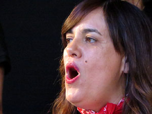 Festival A Cappella 2019. Actuaci&oacute; de Yes the Music! a la pla&ccedil;a de la Independ&egrave;ncia