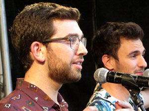 Festival A Cappella 2019. Actuaci&oacute; de 4GAMI a la pla&ccedil;a de la Independ&egrave;ncia