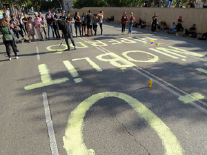 Actes a Girona en commemoraci&oacute; de l'1-O