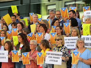 Actes a Girona en commemoraci&oacute; de l'1-O