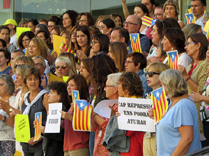 Actes a Girona en commemoraci&oacute; de l'1-O